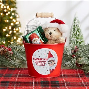 The Elf on the Shelf® Personalized Mini Metal Bucket-Red - 44043-R