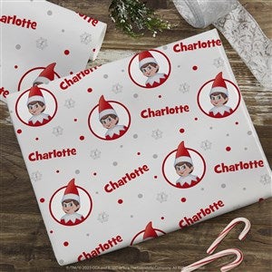 The Elf on the Shelf® Personalized Wrapping Paper Roll - 6ft Roll - 44045-R