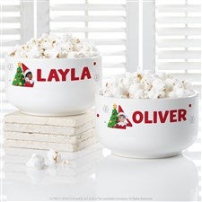 The Elf on the Shelf® Personalized 14 oz. Snack Bowl - 44049