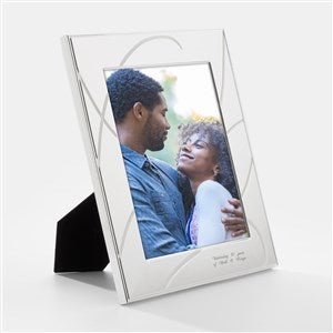 Engraved Lenox "Adorn" Anniversary 8x10 Picture Frame - 44088