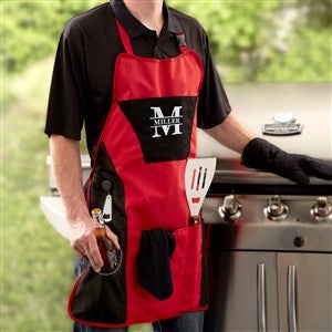 Lavish Last Name Personalized 4pc Apron Set - 44090