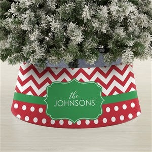 Preppy Chic Personalized Tree Collar - 44095