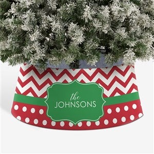 Preppy Chic Personalized Tree Collar - 44095