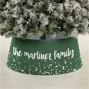 Sparkling Name Personalized Christmas Tree Collar - 44098