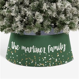 Sparkling Name Personalized Christmas Tree Collar - 44098