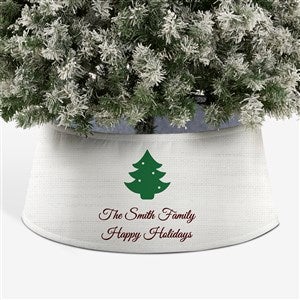 Choose Your Icon Personalized Christmas Tree Collar - 44106