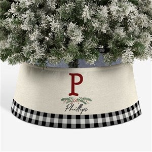 Festive Foliage Personalized Christmas Tree Collar - 44108