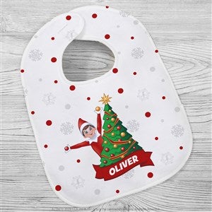 The Elf on the Shelf® Tree Personalized Baby Bib - 44157