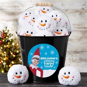 The Elf on the Shelf Personalized Metal Snowball Bucket - Black - 44161-BL