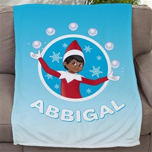 The Elf on the Shelf Snowball Personalized Fleece Blanket - 30x40 - 44162-SF