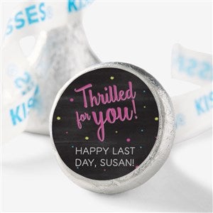 Congratulations Personalized Candy Stickers - 44215