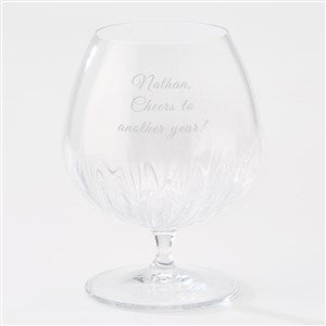 Engraved Luigi Bormioli Birthday Mixology Cognac Glass - 44328