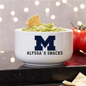 NCAA Michigan Wolverines Personalized 14 oz. Dip Bowl - 44365