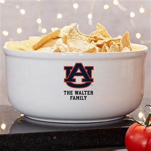 NCAA Auburn Tigers Personalized 5 Qt. Chip Bowl - 44367-L