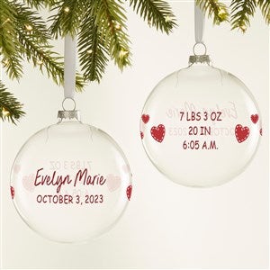 Baby's First Christmas Acrylic Ornament – fioribelle