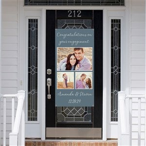 Party Photo Personalized Photo Door Banner-3 Photos - 44475-3