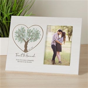 Rooted In Love Personalized Off-Set Picture Frame - 44481