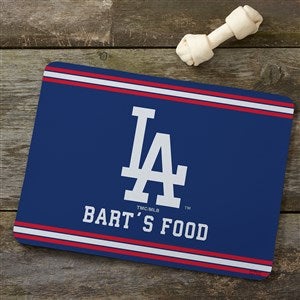 MLB Los Angeles Dodgers Personalized Pet Food Mat - 44490