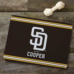 MLB San Diego Padres Personalized Pet Food Mat - 44495