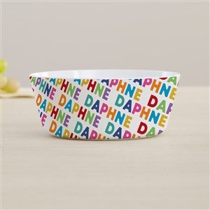 Vibrant Name Personalized Kids Bowl - 44539-B