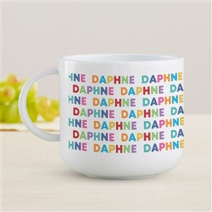 Vibrant Name Personalized Kids Mug - 44539-M