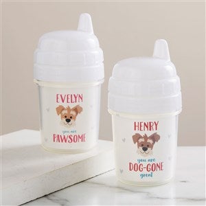 Dog Gone Cute Personalized Baby 5 oz. Sippy Cup - 44555