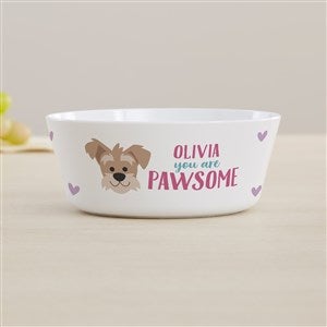 Dog Gone Cute Personalized Kids Bowl - 44611-B