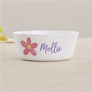 Watercolor Brights Personalized Kids Bowls - 44616-B