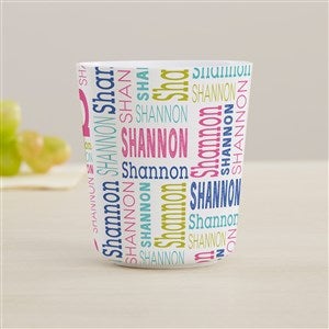 Repeating Name Personalized Kids Cup - 44618-C