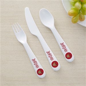 Build Your Own Reindeer Personalized Kids Utensils - 44626-U