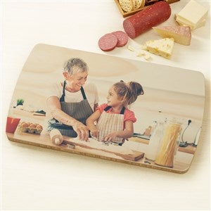 Photo Personalized Wood Cutting Board - 44630