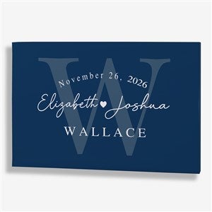 Simply Us Personalized Wedding Canvas Print - 32 x 48 - 44673-32x48