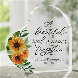 Beautiful Soul Personalized Colored Heart Keepsake - 44786