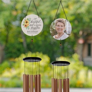 Beautiful Soul Personalized Photo Wind Chimes - 44792