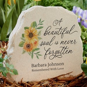 Beautiful Soul Personalized Standing Garden Stone - 44793