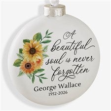 Beautiful Soul Personalized Deluxe Photo Ornament- 4 3D Disc- 1 Sided - 44794-D