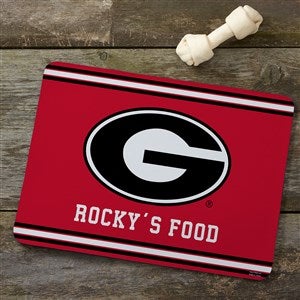 NCAA Georgia Bulldogs Personalized Pet Food Mat - 44823