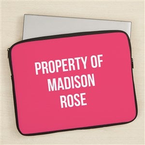 Expressions Personalized 15quot; Laptop Sleeve  - 44835-L