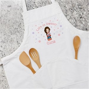 Life is Sweet Precious Moments® Personalized Adult Apron - 44849-A