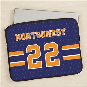 Sports Jersey Personalized Laptop Sleeve - Large - 44854-L