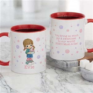 Precious Moments® Life is Sweet Personalized Coffee Mug 11 oz.- Red - 44869-R