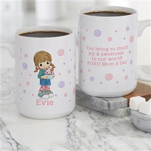 Precious Moments® Life is Sweet Personalized Coffee Mug 15 oz.- White - 44869-L