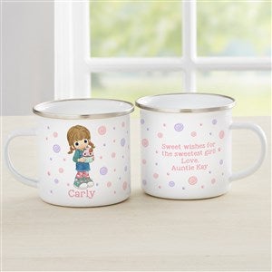 Life is Sweet Precious Moments® Personalized Enamel Mug - 44872