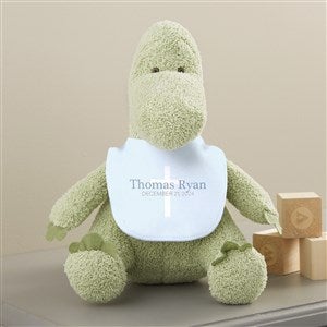Christening Day For Him Personalized Plush Dinosaur - 44898