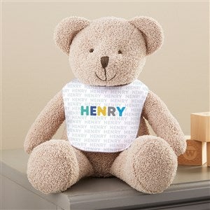 Vibrant Name Personalized Plush Teddy Bear - 44916