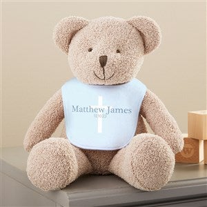 Christening Day For Him Personalized Plush Teddy Bear - 44923