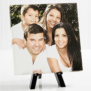 Personalized Mini Photo Canvas - Our Family - 8x8 - 4493-8x8