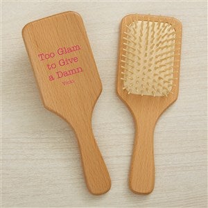 Expressions Personalized Wooden Hairbrush - 44957-B