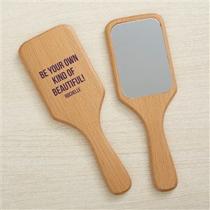 Expressions Personalized Wooden Hand Mirror - 44957-M