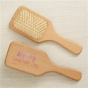 Ombre Name Personalized Wooden Hairbrush - 44961-B